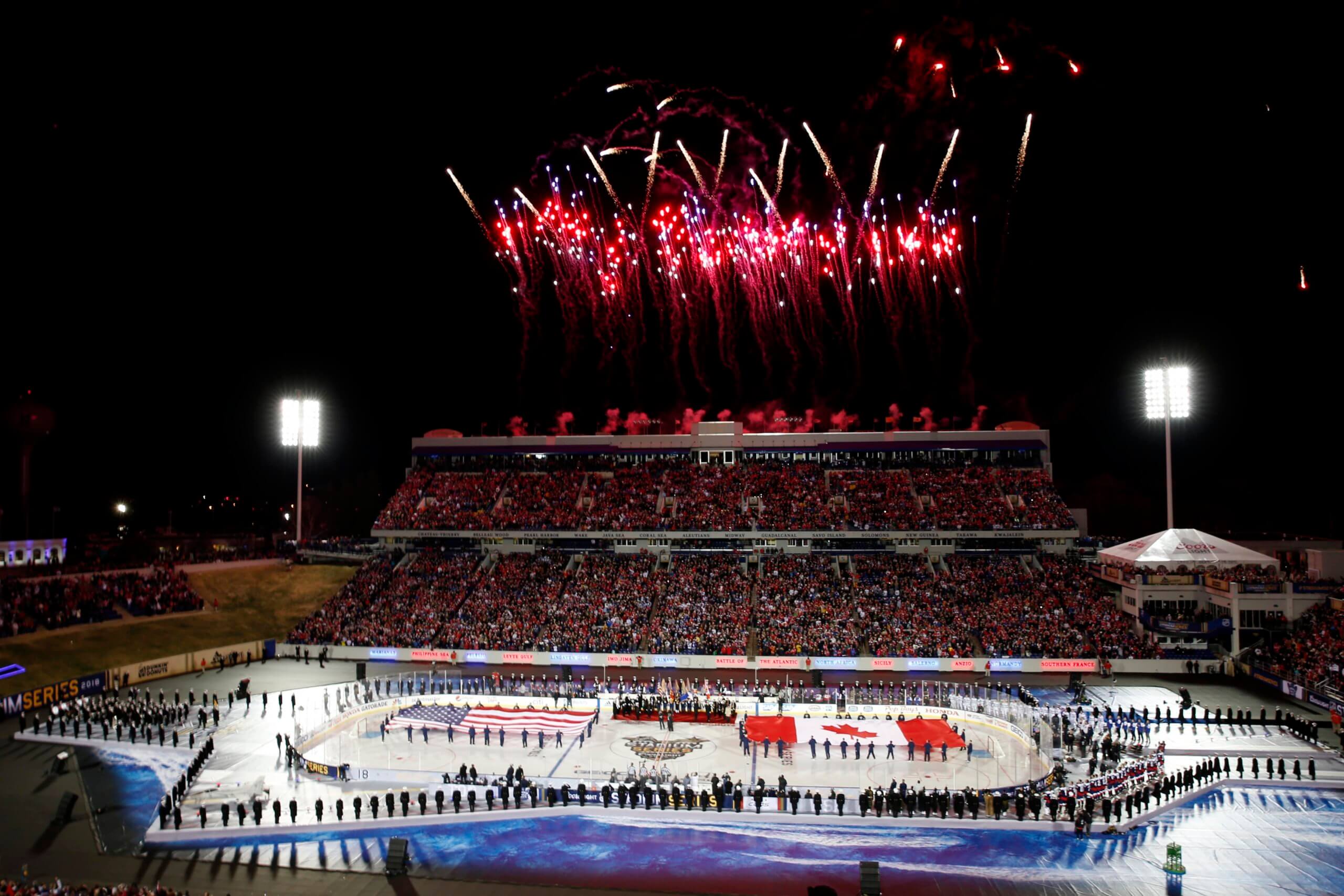 Washington Capitals Team Introduction 2018 NHL Stadium Series