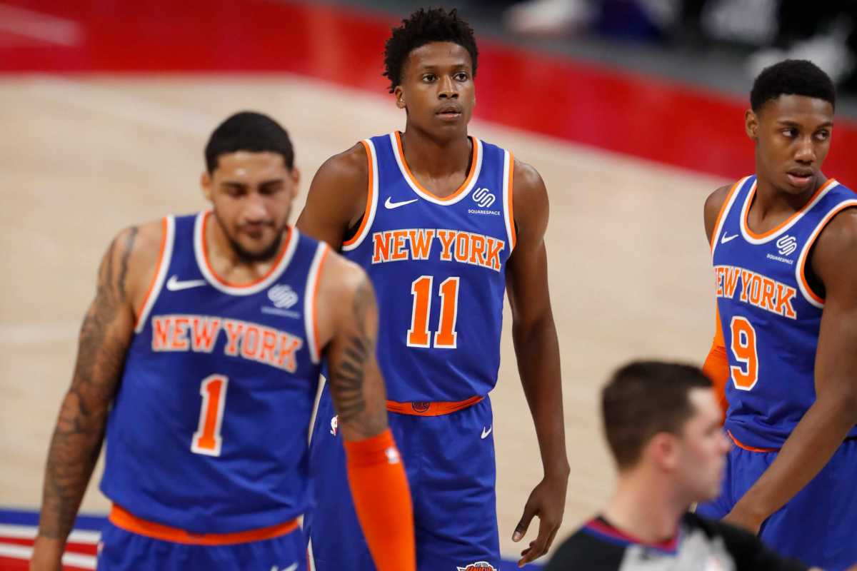Toppin Ntilikina Barrett Knicks