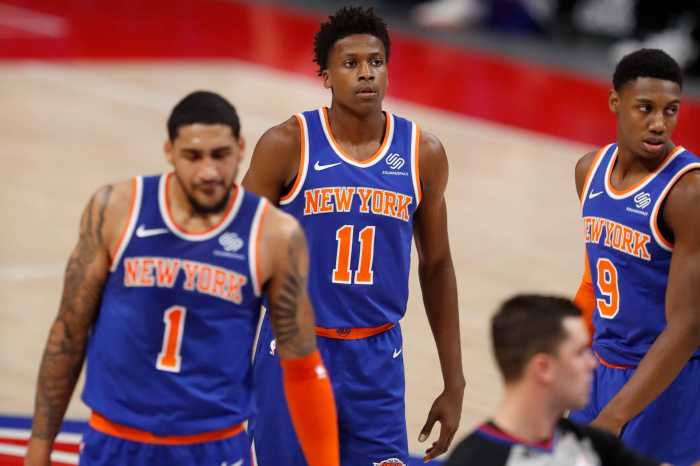 Toppin Ntilikina Barrett Knicks