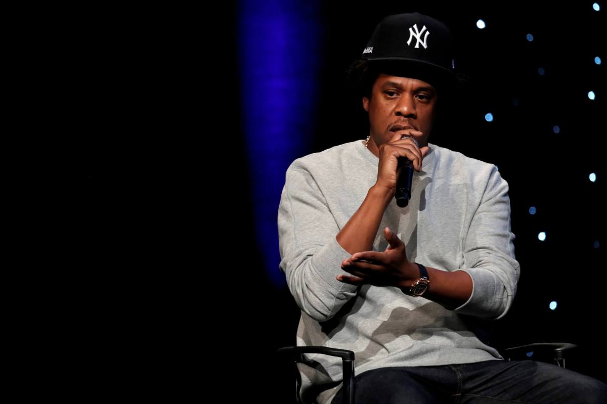 FILE PHOTO: Shawn “Jay-Z” Carter, a founding partner of Reform Alliance speaks during launch event in New York