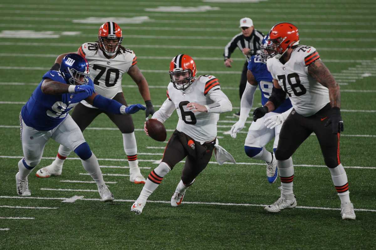 Baker Mayfield Giants Browns