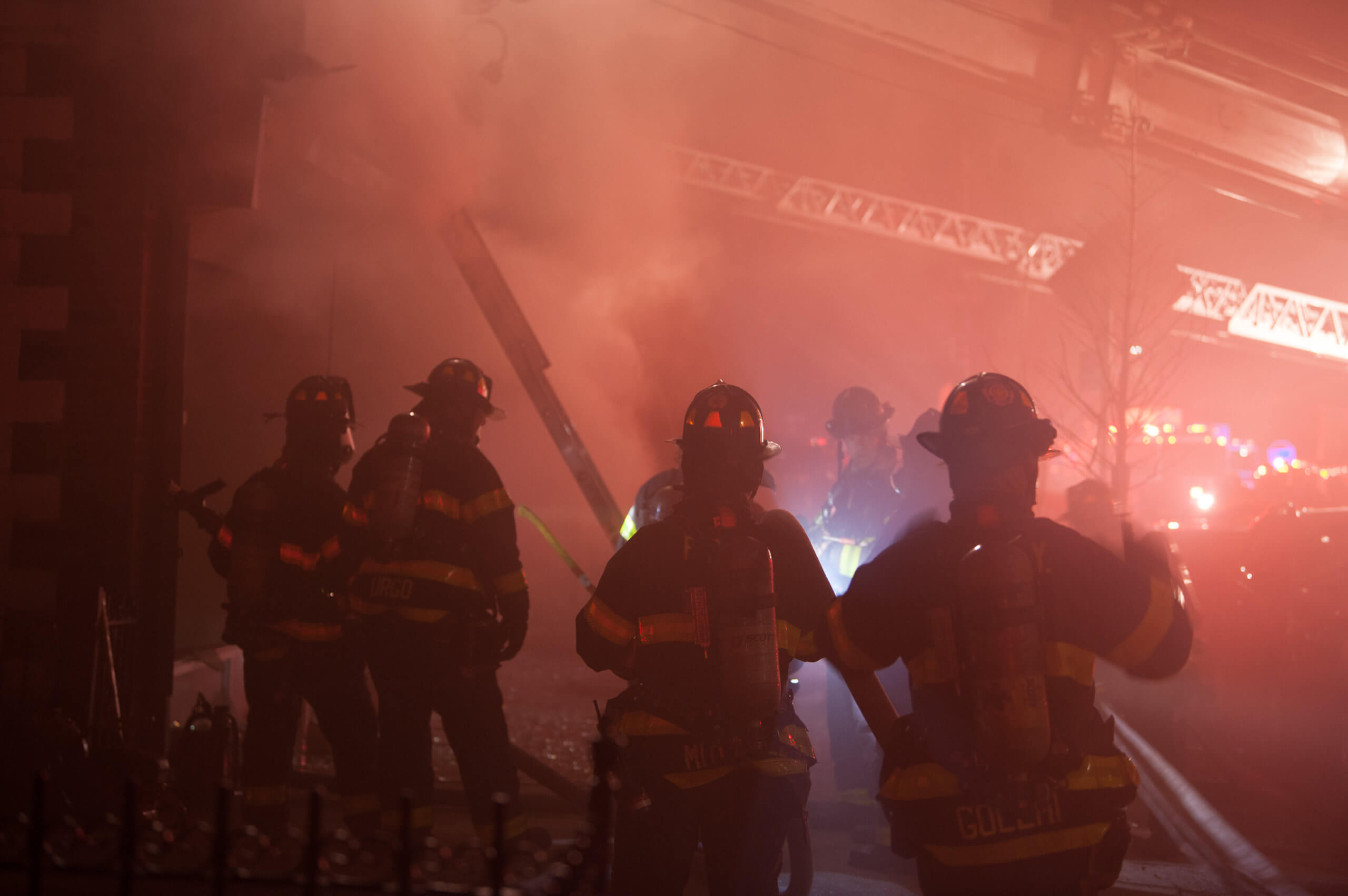 Three-alarm fire destroys catering business in Brooklyn 2