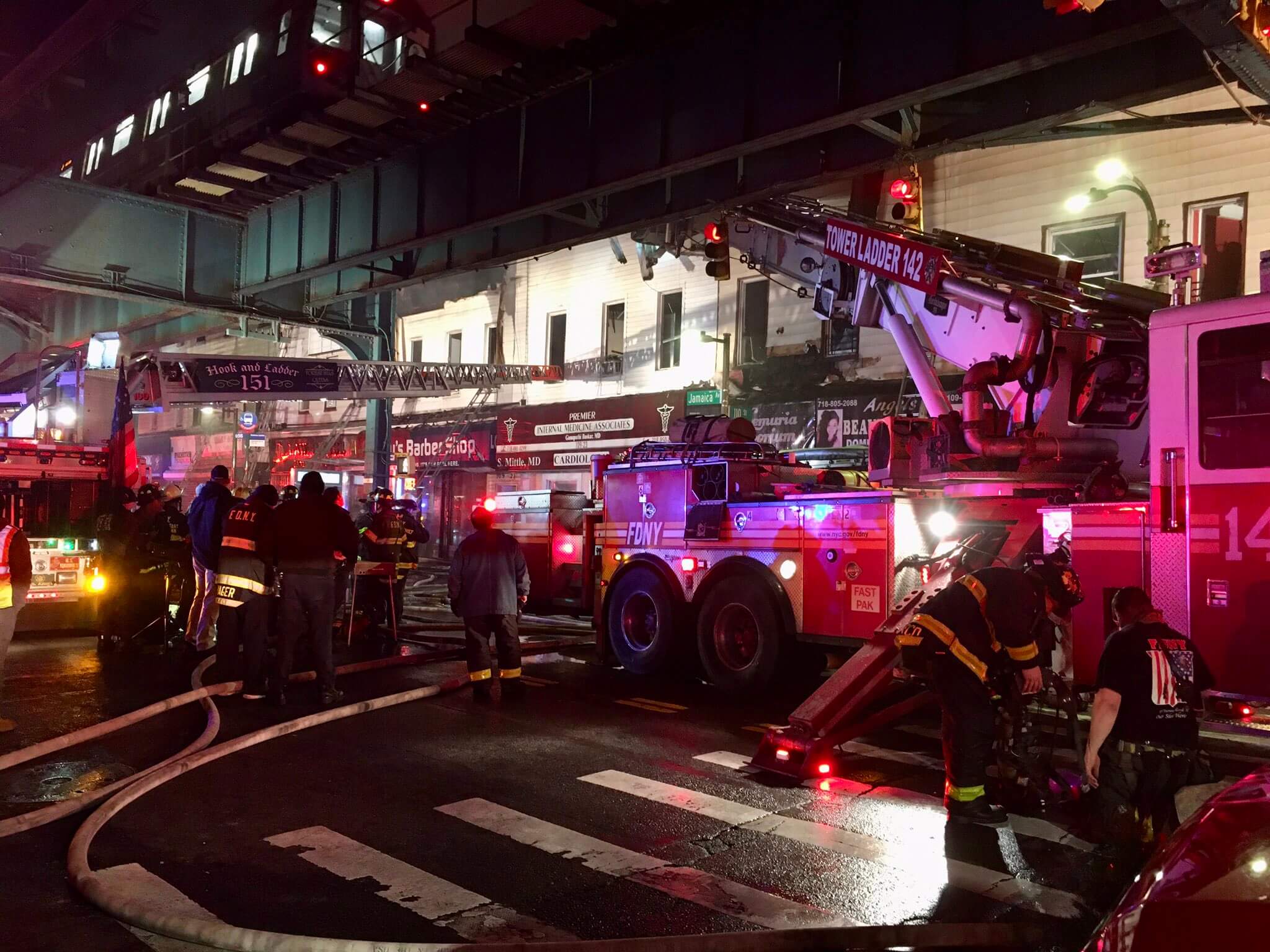 Dozens of Queens residents left homeless after massive fire rips through six buildings 2