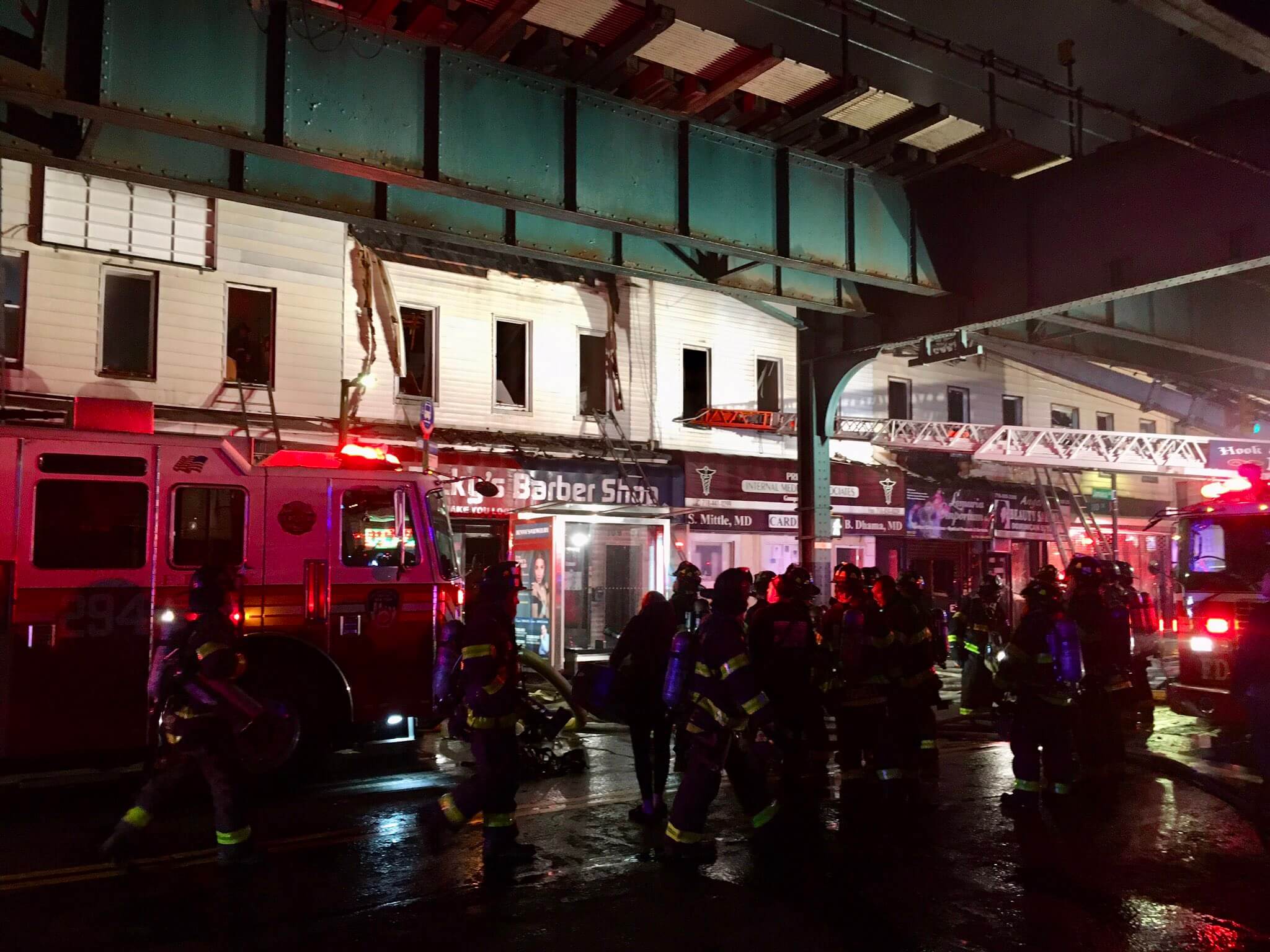 Dozens of Queens residents left homeless after massive fire rips