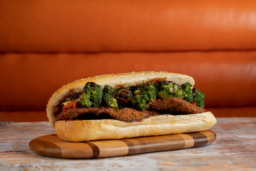 Cutlets in Flatiron District invites you back inside with brickand