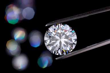 Diamond  jewelry holding