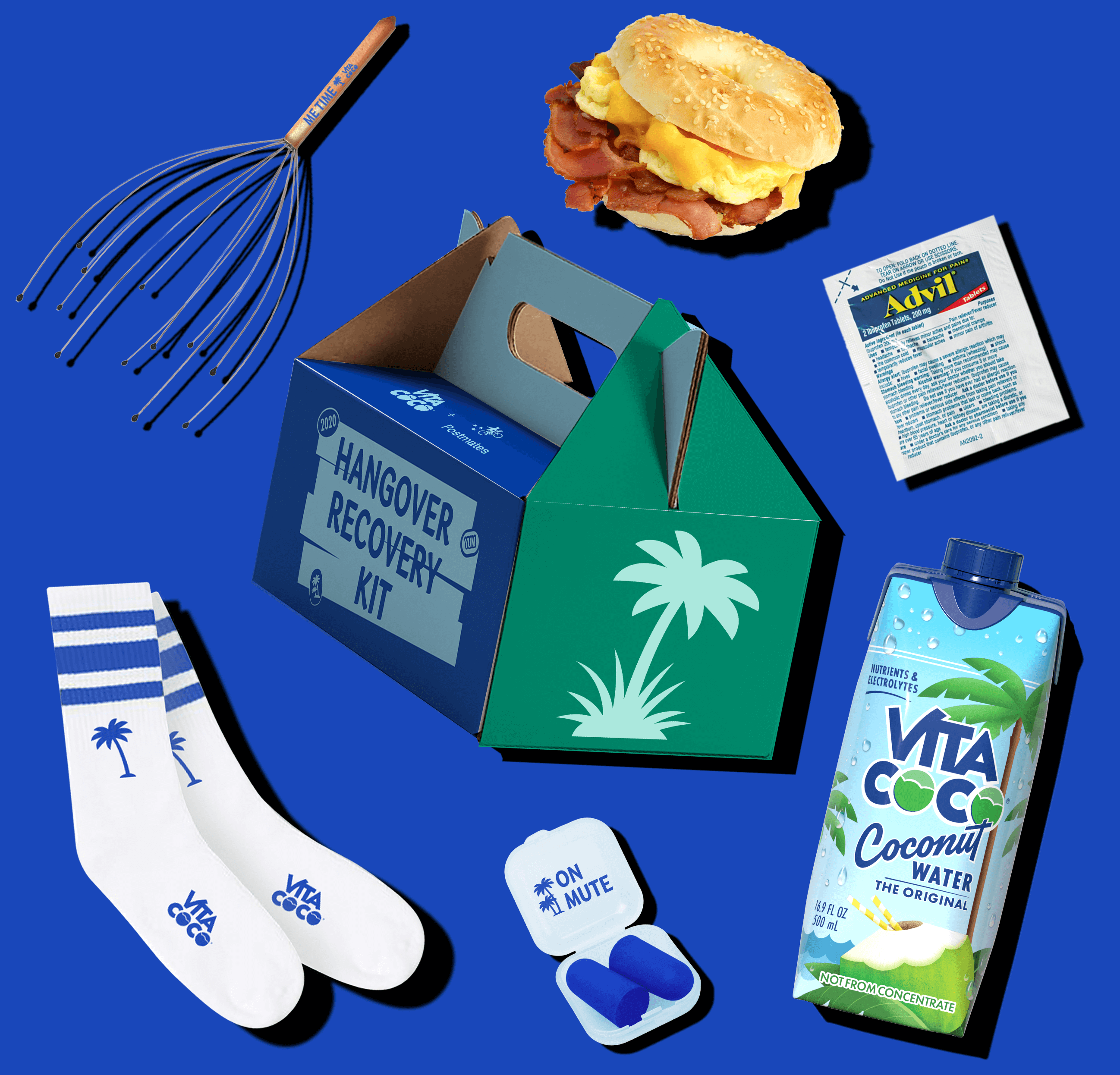 The Hangover Shop By Vita Coco Vita Coco teams up with Postmates to hand out free hangover kits to