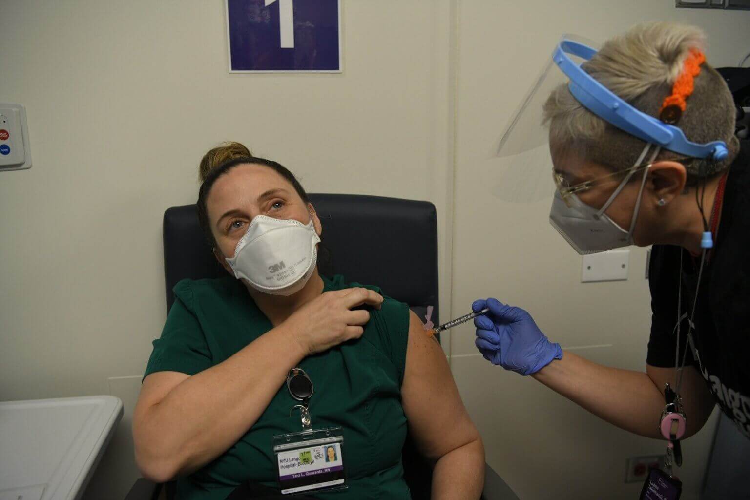 VACCINE DAY 2: More New York health care pros roll up sleeves for COVID-19 shots 5