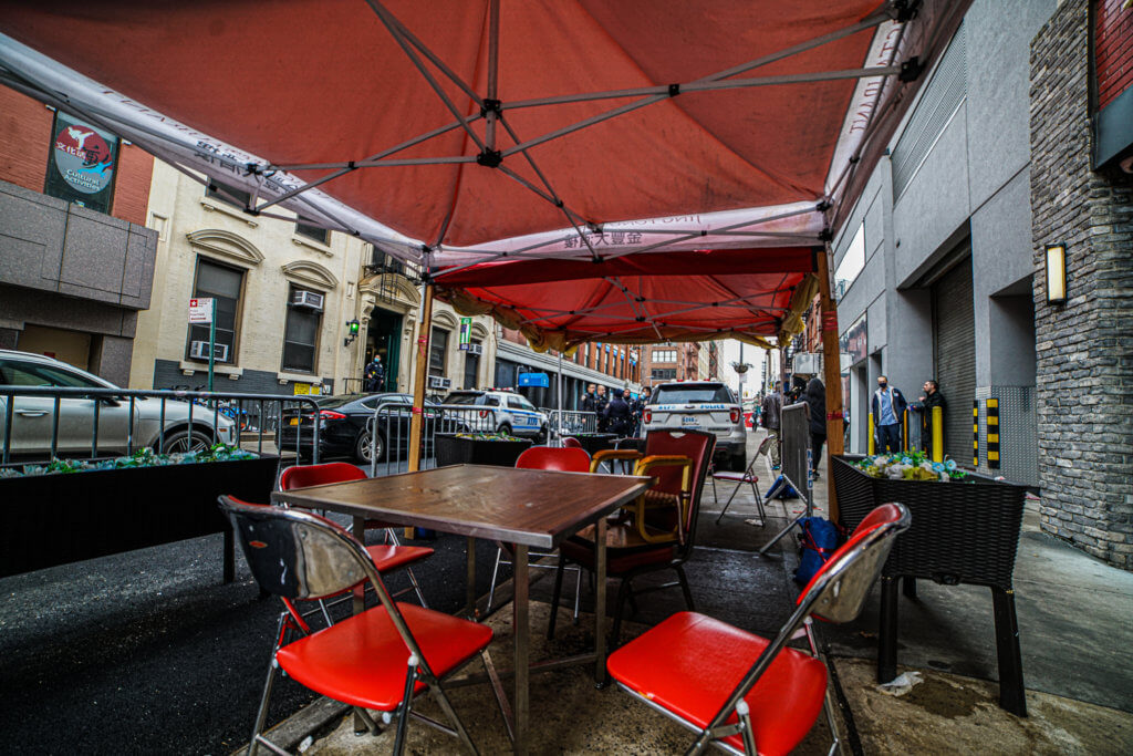 Jing Fong restaurant employee raises over $5,000 for outdoor extension 2