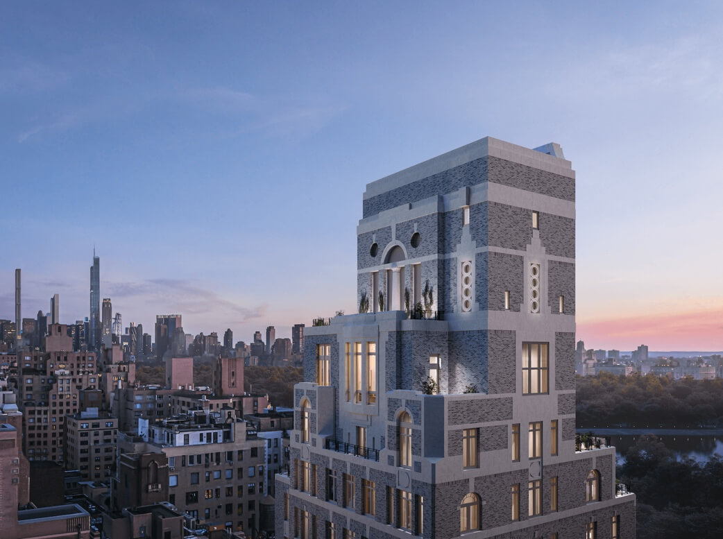 Peek inside this Upper East Side triplex penthouse that sold for nearly $28  million