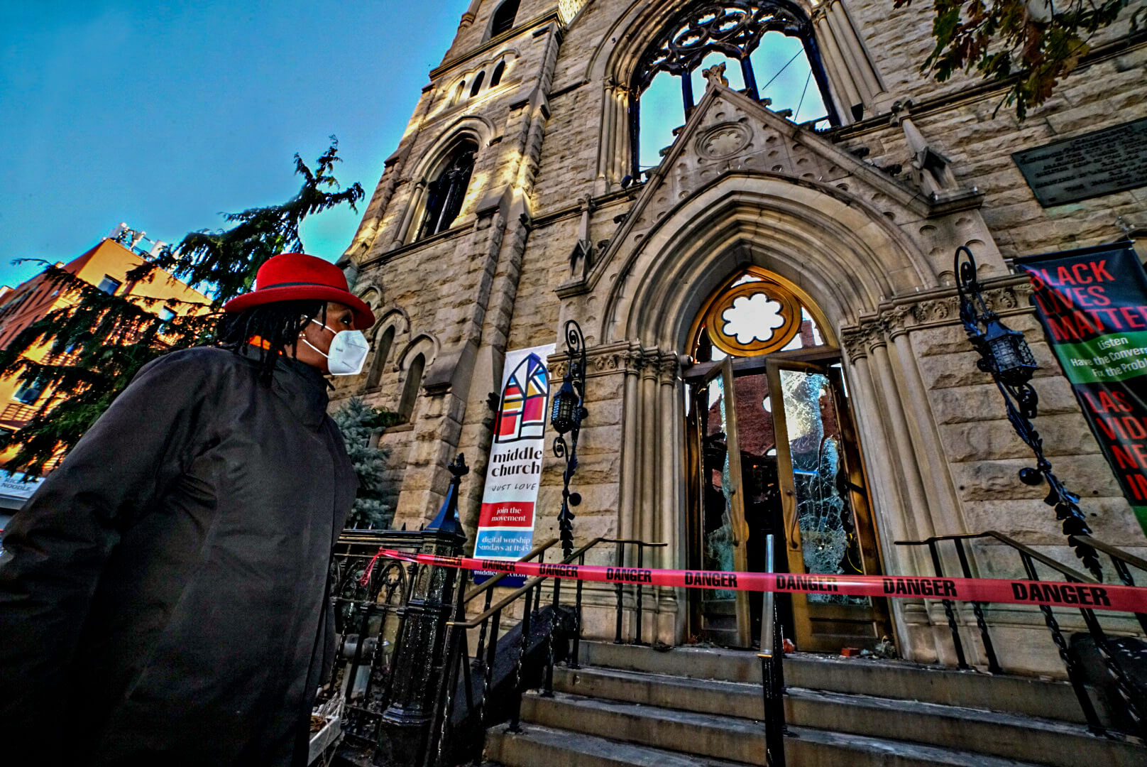 Electrical Fire destroys Middle Collegiate Church, Rev Electrical Fire destroys Middle Collegiate Church, Rev