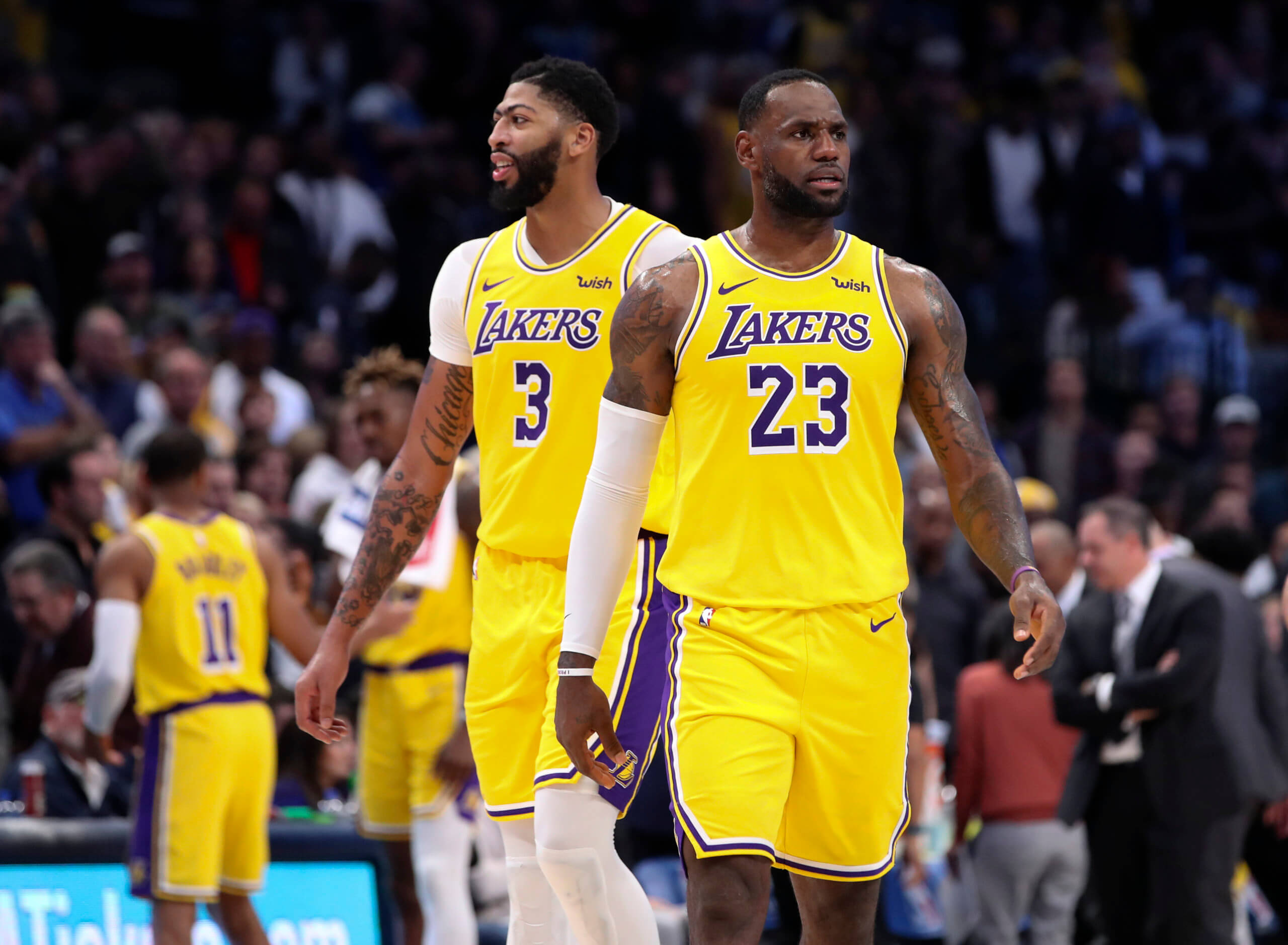 Los Angeles Lakers uniforms for the 2020-21 NBA season