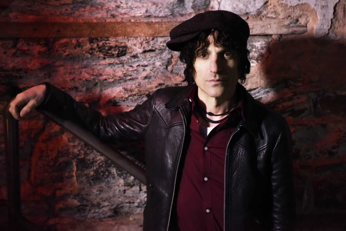 Jesse Malin inside  Bowery Electric.