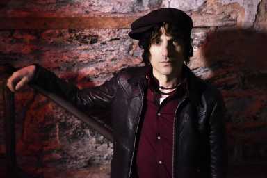 Jesse Malin inside  Bowery Electric.