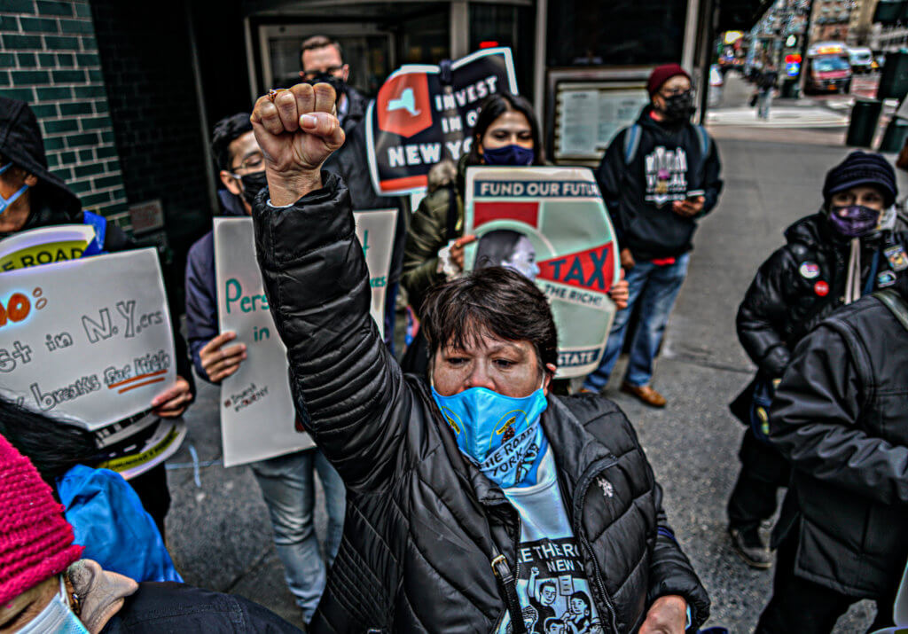 Public Advocate Williams' campaign to 'Invest in NY' presses Cuomo to tax the rich 2