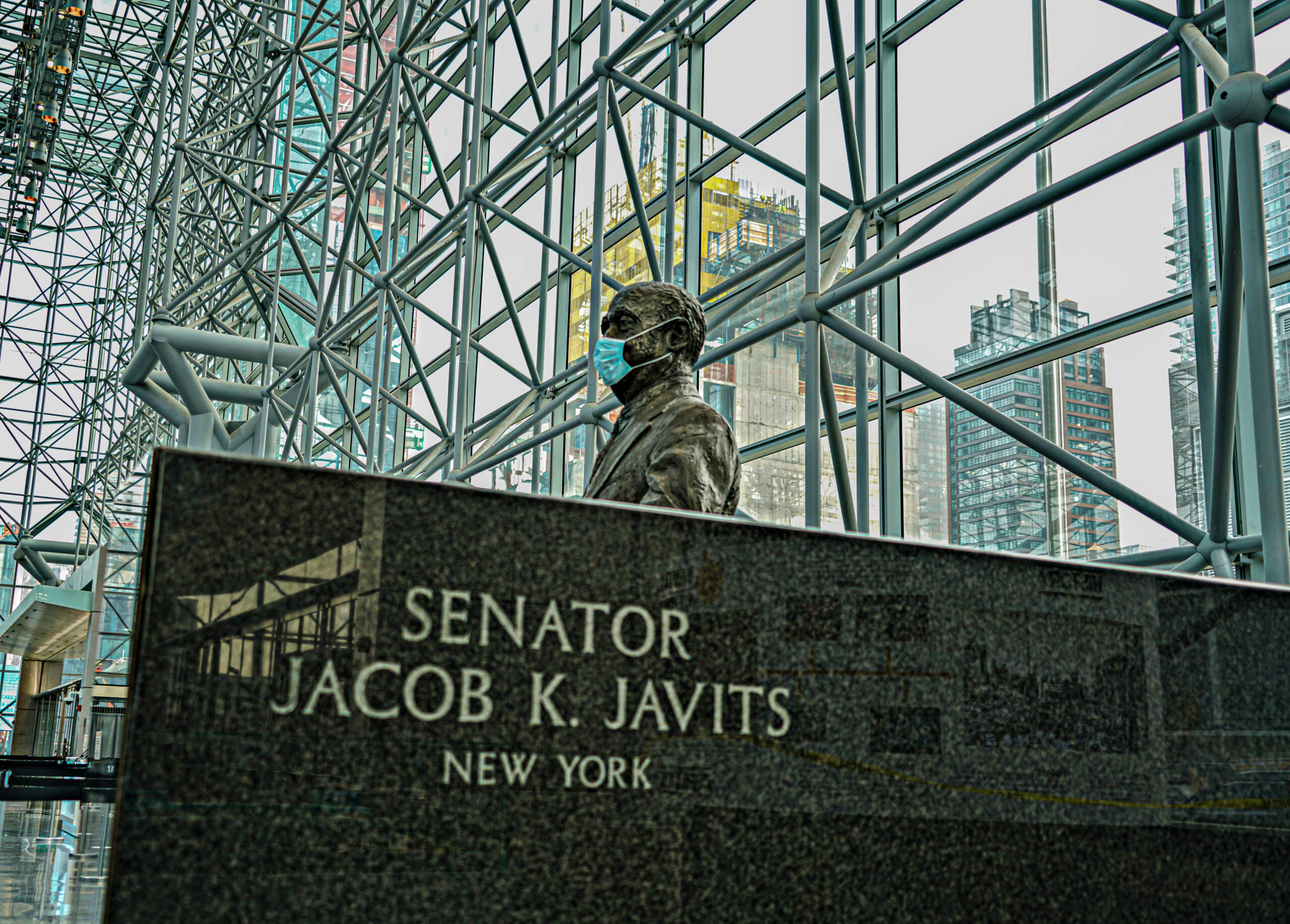 Cuomo Holds Javits Center Event On Covid 19 Vaccine Progress Sans Journalists Amnewyork