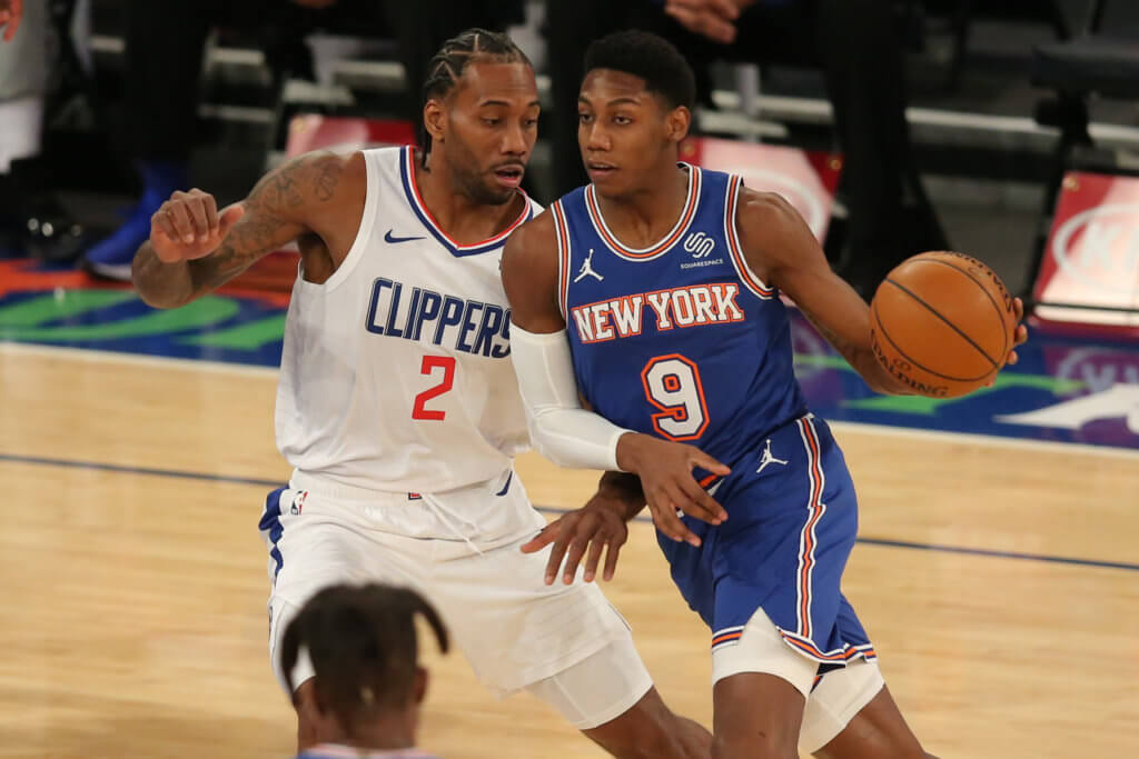 Barrett Knicks Kawhi Clippers