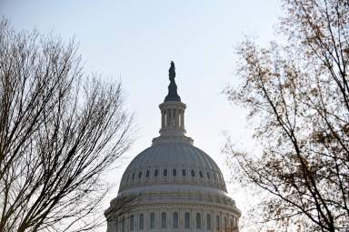FILE PHOTO: The U.S. Capitol dome is seen in Washington