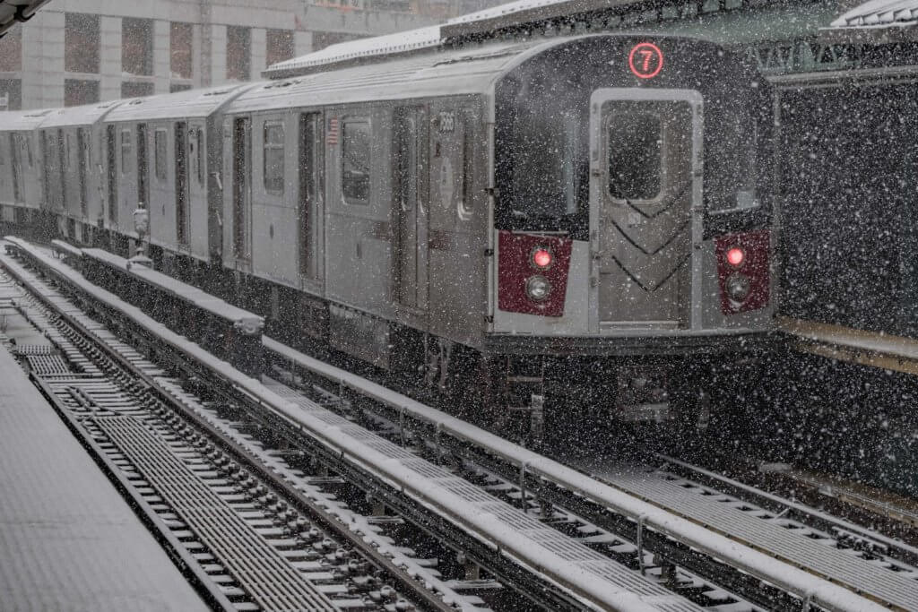 Aboveground trains in New York set to resume service Tuesday morning after nor’easter (UPDATE