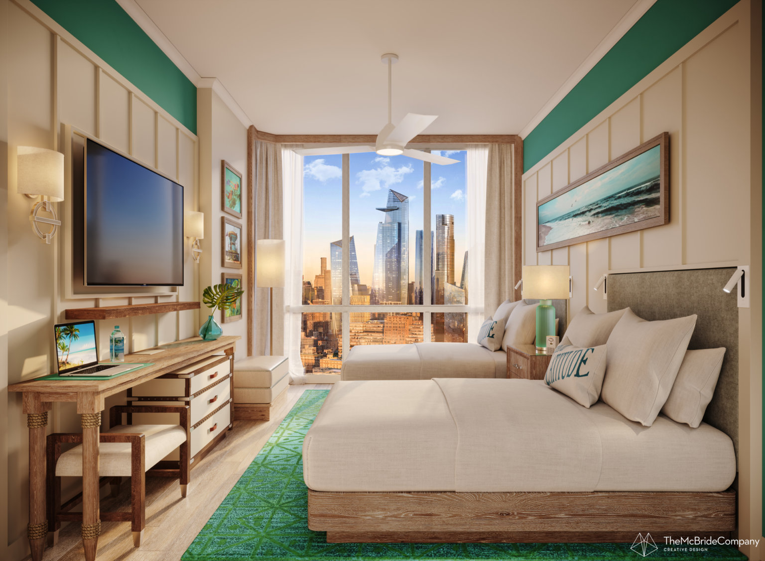 Construction nears completion on Margaritaville Resort in Times Square