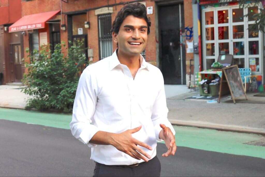 U.S. Congressional Candidate Suraj Patel (photo provided by Cassie Moreno)