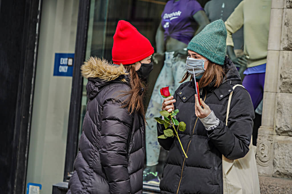 Love in the time of COVID-19: how New Yorkers are celebrating Valentine's Day during social distancing 3