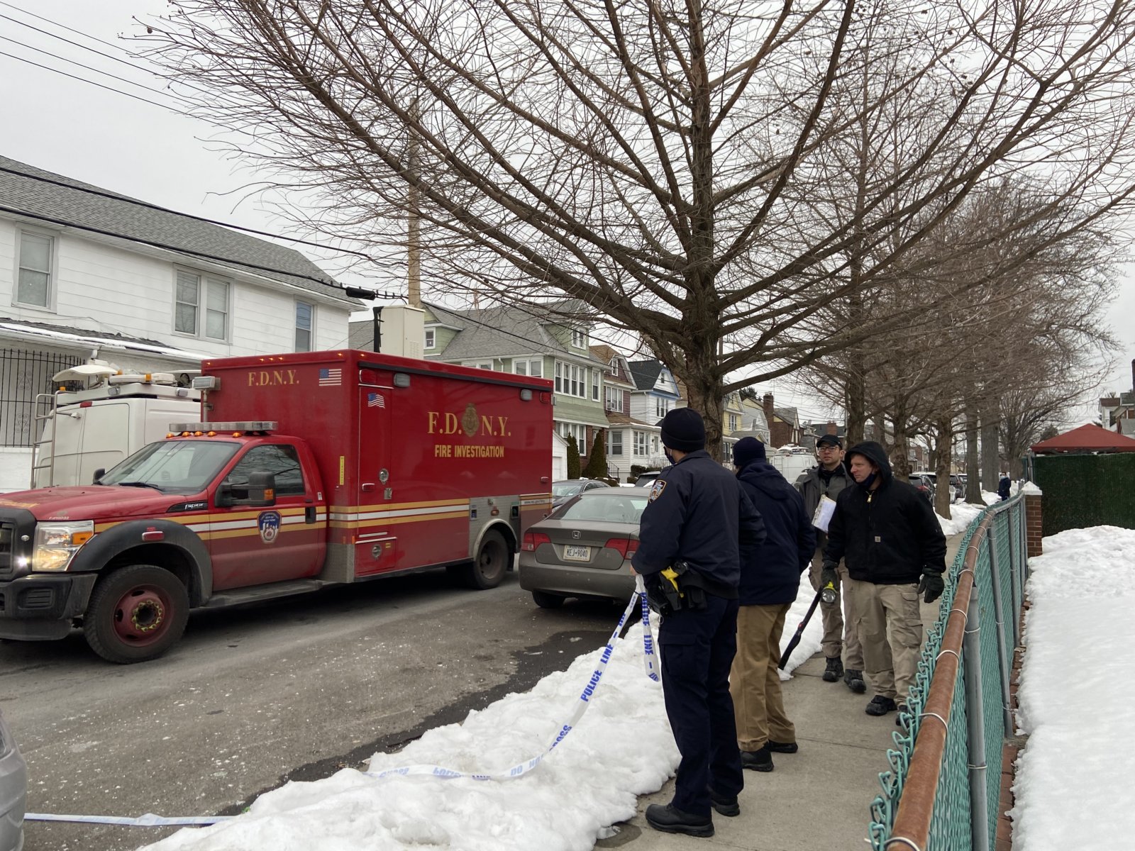 Horrific house fire in Queens claims life of father and his sixyear