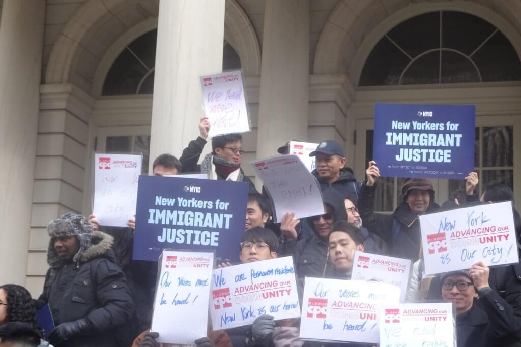 Manhattan Electeds, Advocates Rally to Expand Voting Rights 2