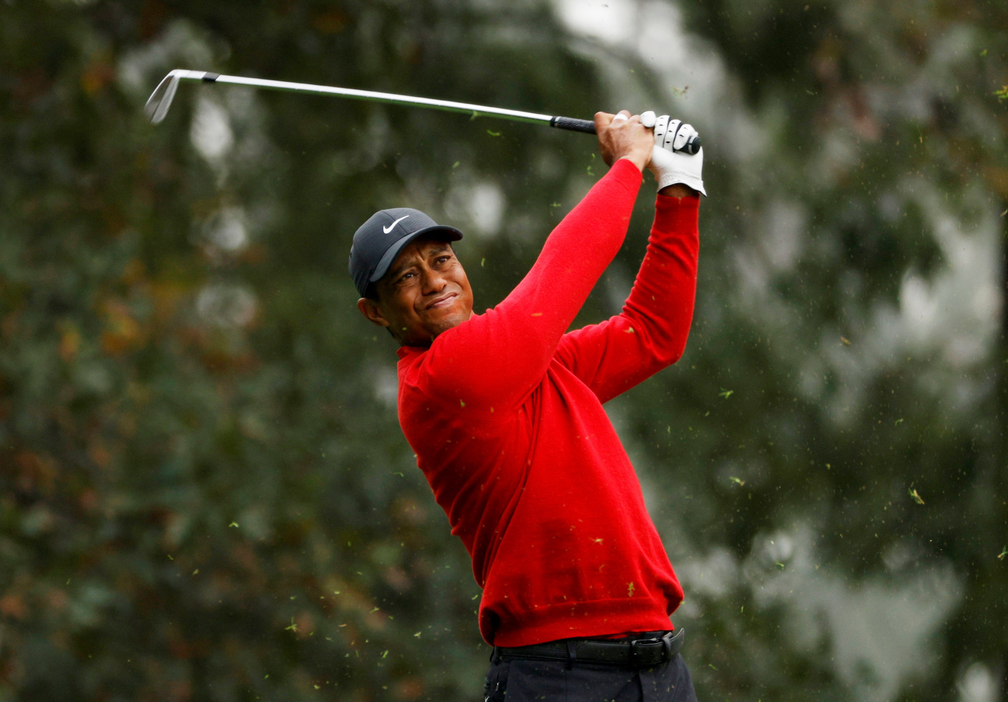 Tiger Woods hospitalized after being involved in car