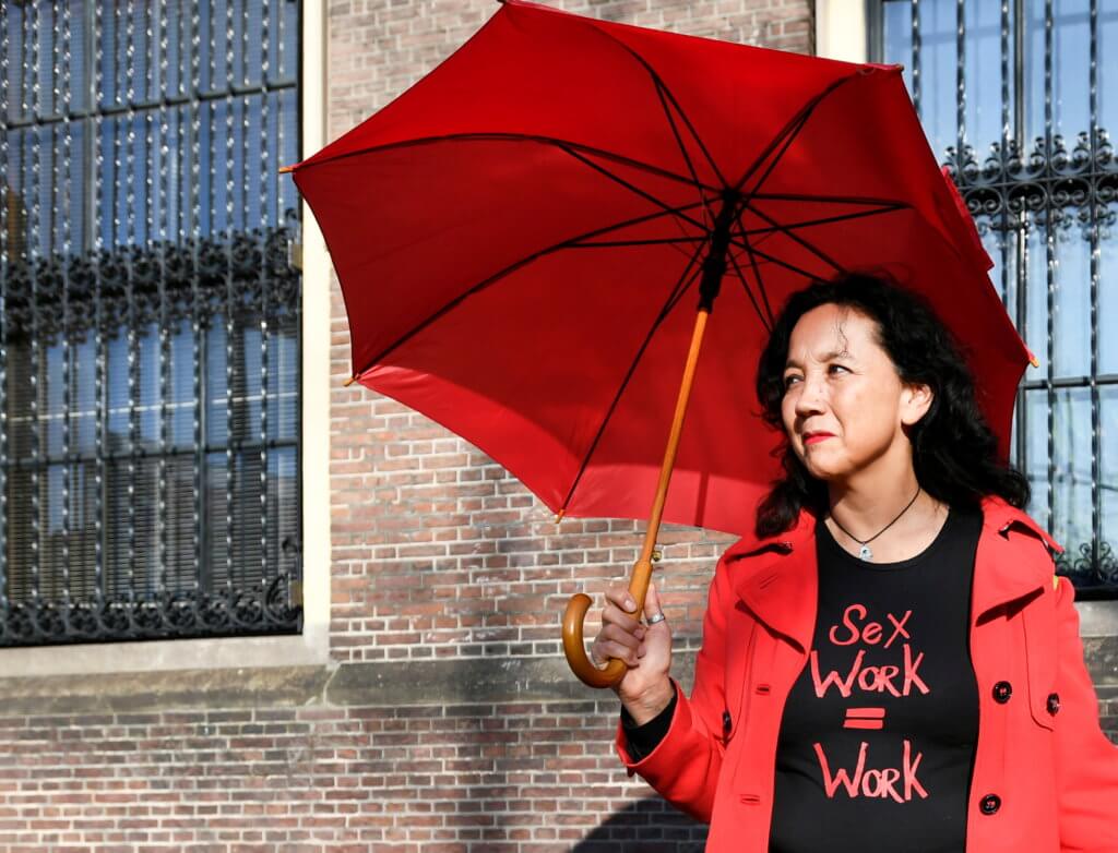 Sex workers protest in The Hague
