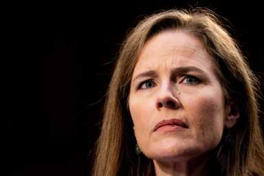FILE PHOTO: Senate holds confirmation hearing for Amy Coney Barrett to be Supreme Court Justice
