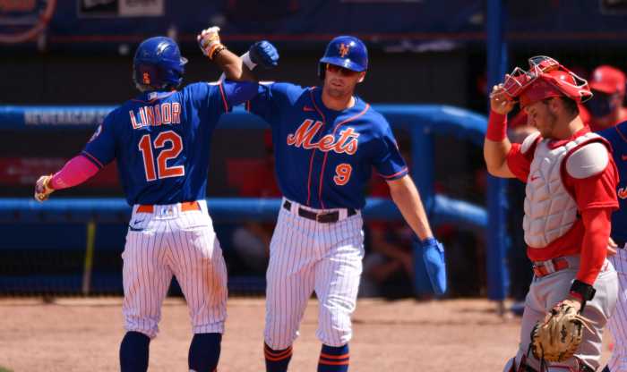 Brandon Nimmo Francisco Lindor Mets