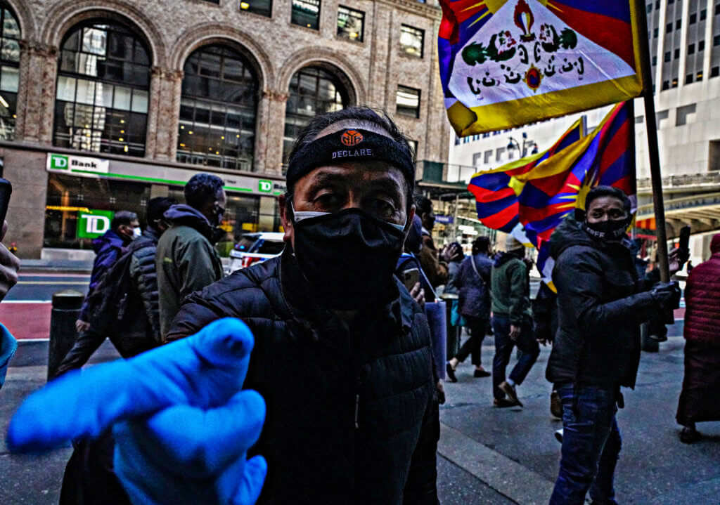 Hundreds march through Manhattan on 62nd anniversary of the Tibetan National uprising 4