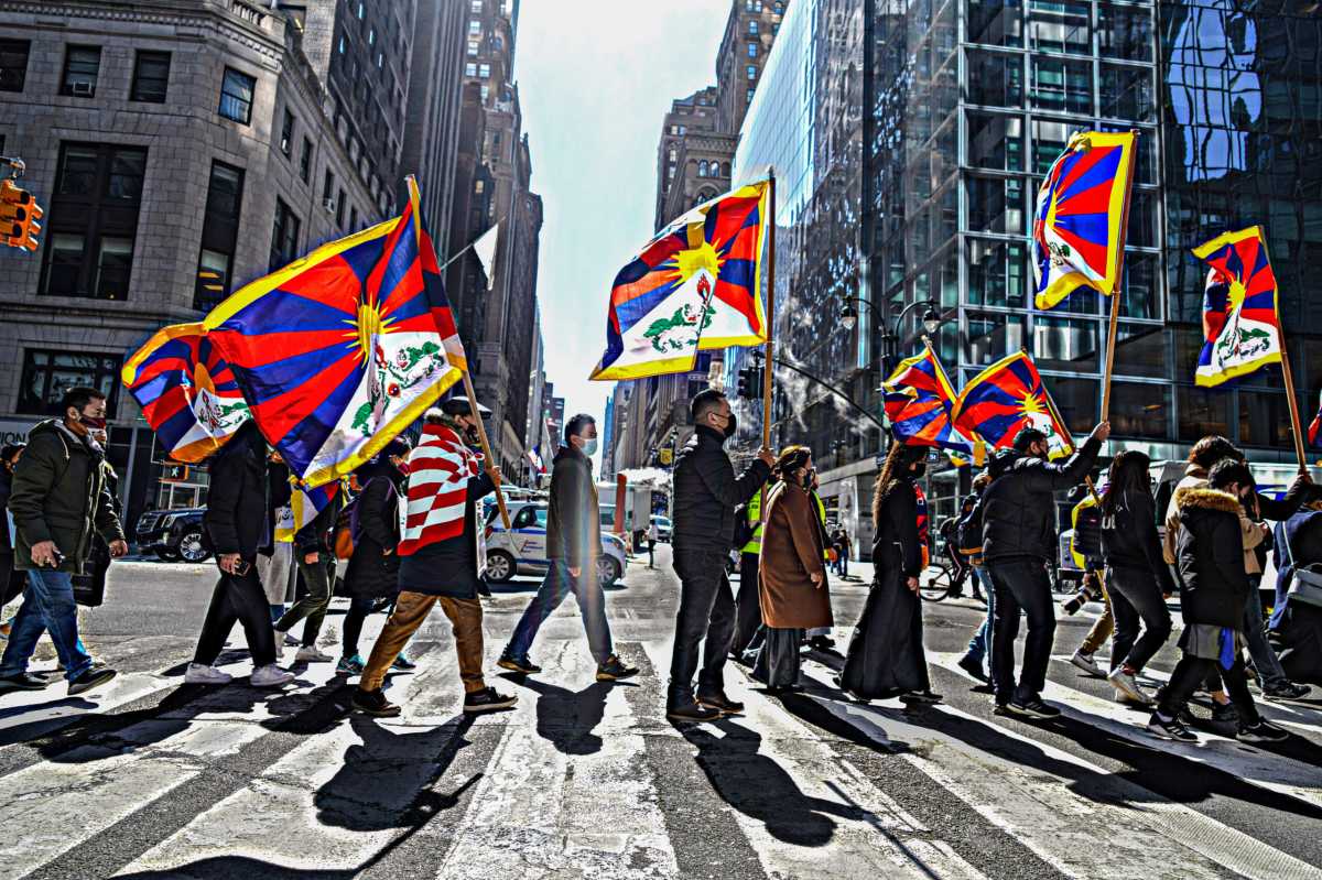 march through Manhattan on 62nd anniversary