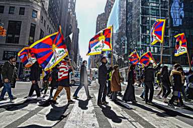 march through Manhattan on 62nd anniversary