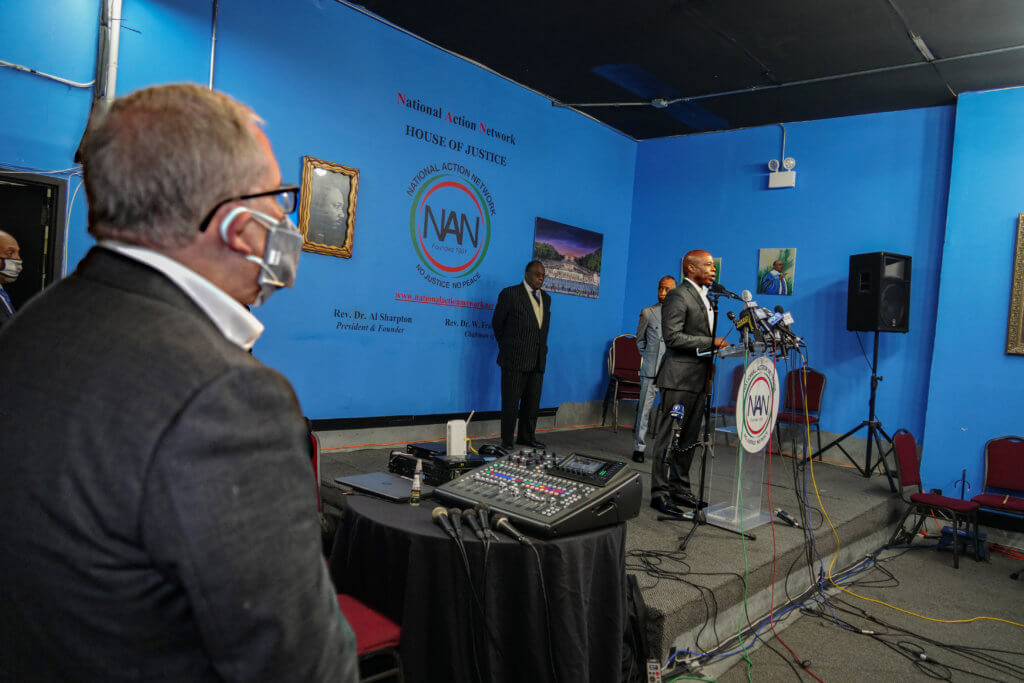 National Action Network unites Mayoral candidates to speak out against Asian hatred 2