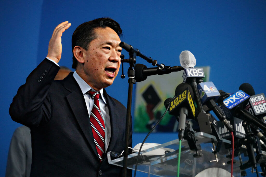 National Action Network unites Mayoral candidates to speak out against Asian hatred 4