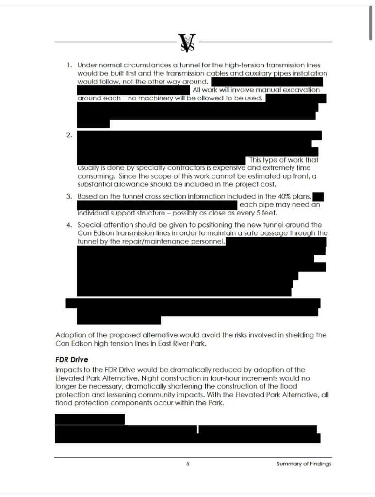Exclusive: Council Member Justin Brannan joins the fight to reveal redacted "ESCR Value Engineering Study” 3