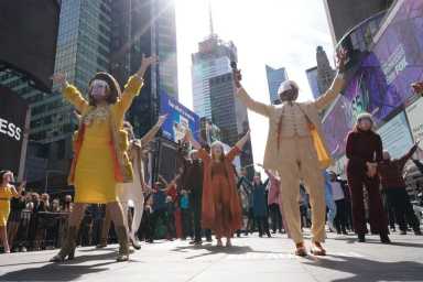 Jackie Cox, André De Shields, Ryann Redmond & Katherine Gallagher – Credit Jutharat Pinyodoonyachet, NYC Next