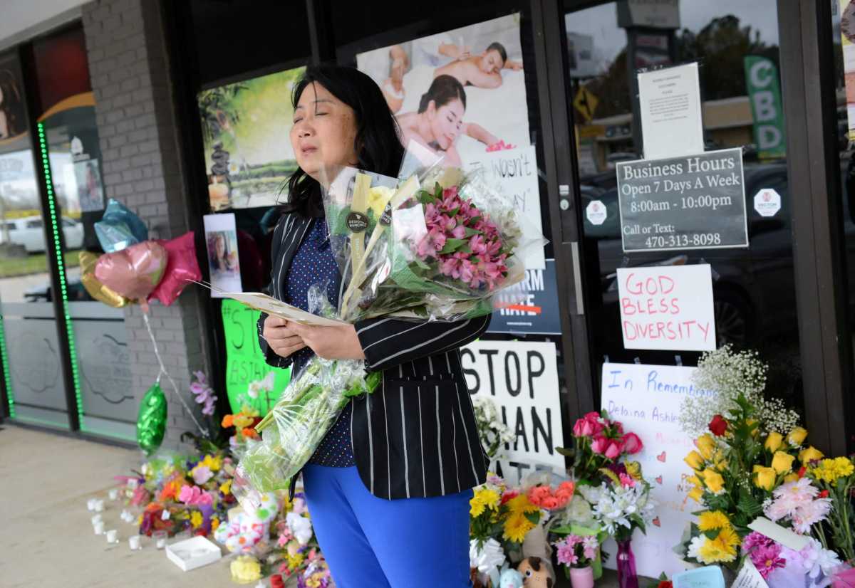 Aftermath of the shootings in Georgia