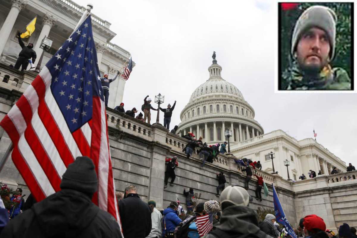 Supporters of U.S. President Donald Trump gather in Washington