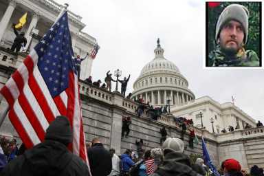 Supporters of U.S. President Donald Trump gather in Washington
