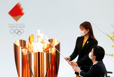 Olympics Torch Tokyo 2020