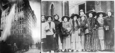 triangle shirtwaist