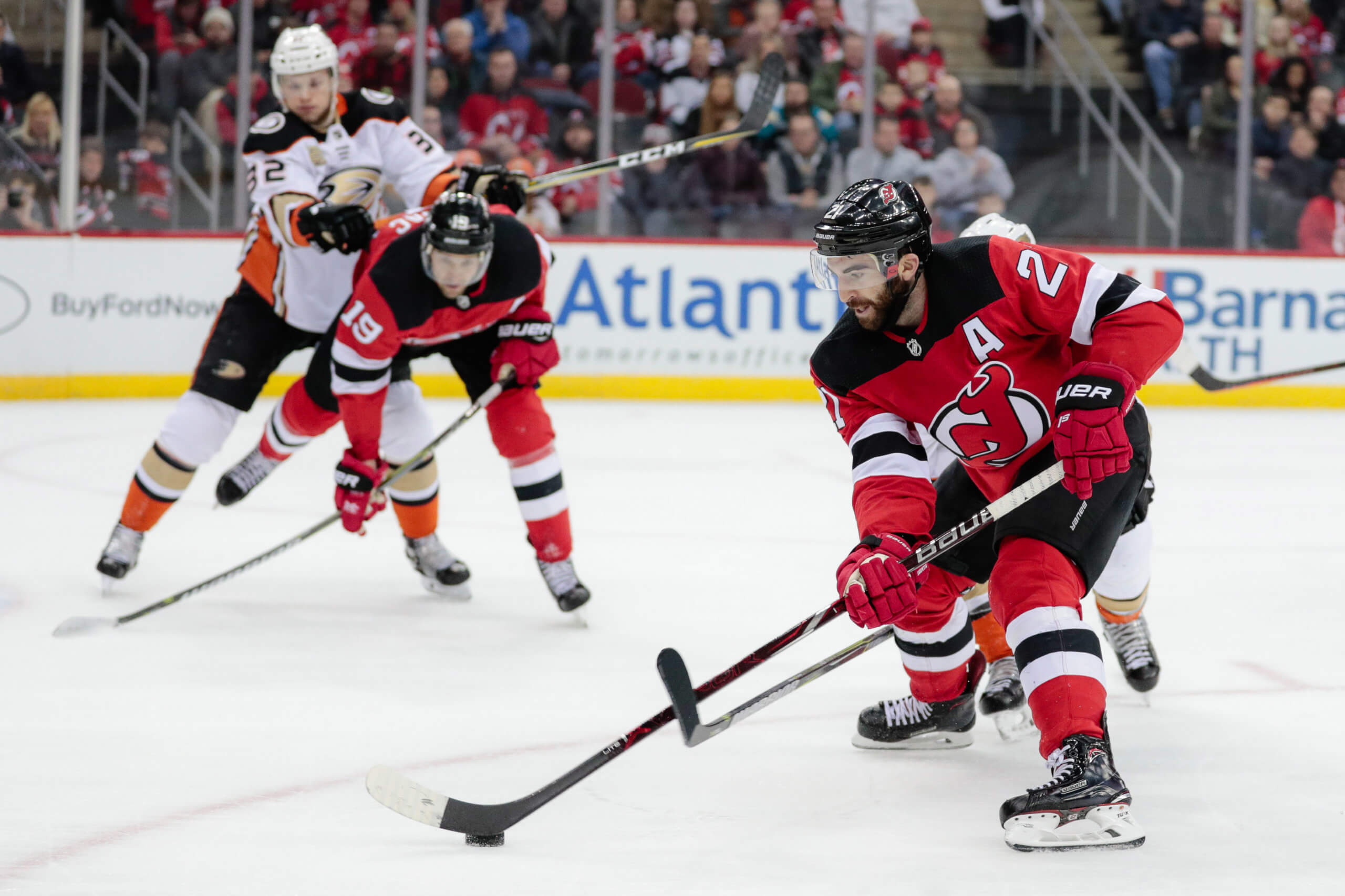Islanders acquire Devils' Kyle Palmieri, Travis Zajac