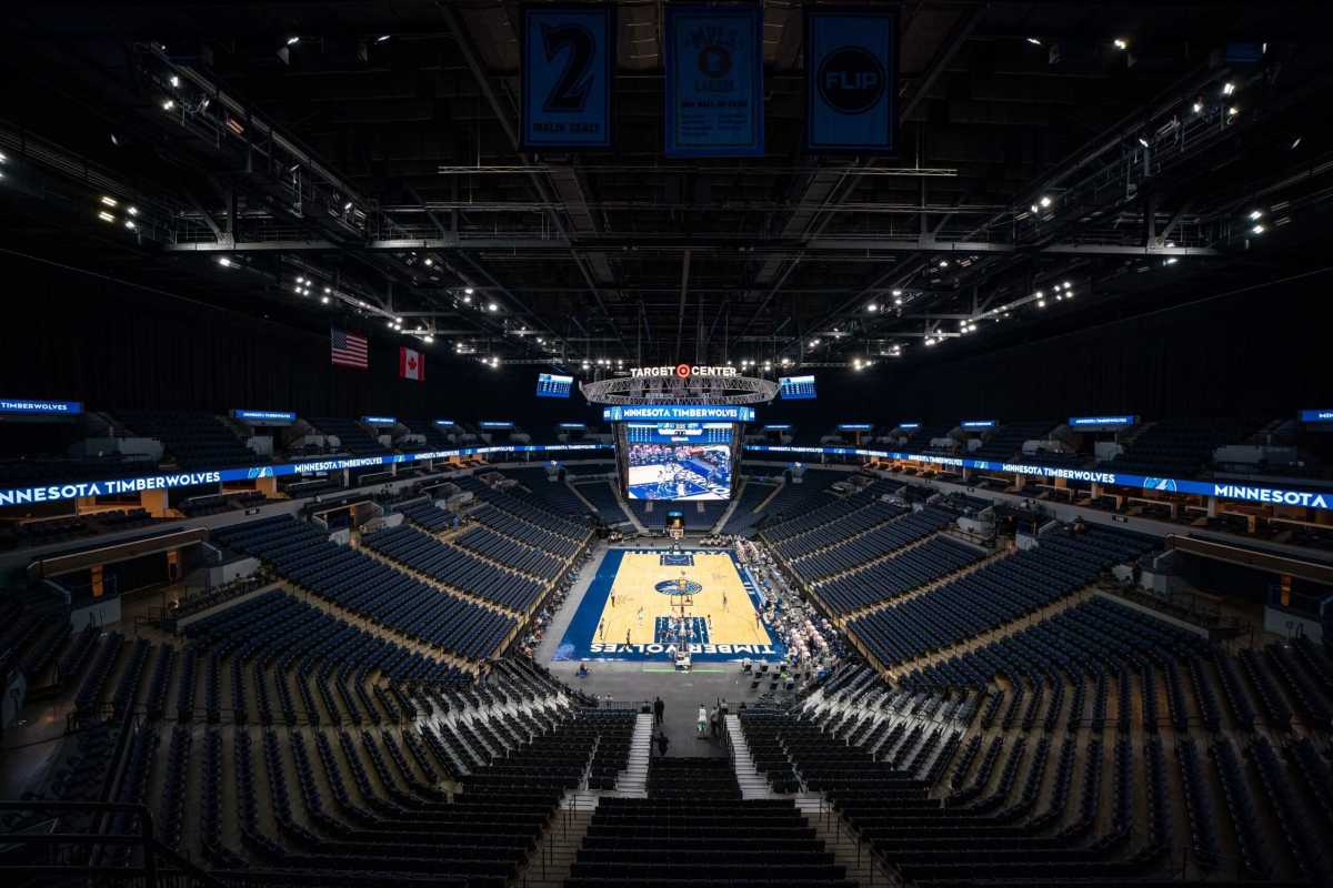 Target Center Timberwolves nets