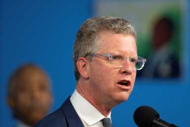 NYC mayoral candidates denounce rise of attacks against Asian Americans, at NAN in New York