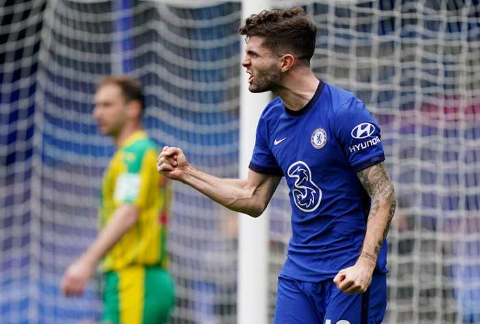 Christian Pulisic Champions League Chelsea SUper League