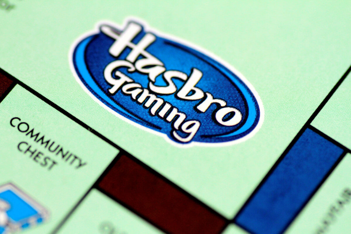 Illustration photo of a Monopoly board game by Hasbro Gaming