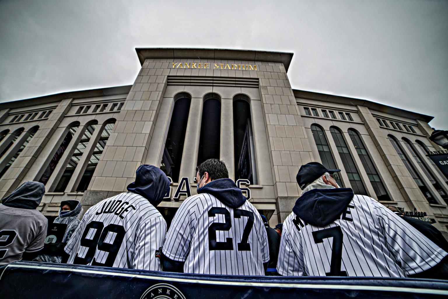 Yankee fans return to the Stadium for their first Opening Day since the